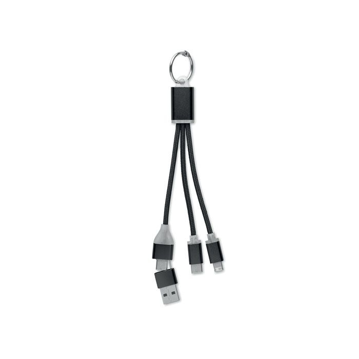 MO2141Blue 4in1 Ladekabel Typ-C