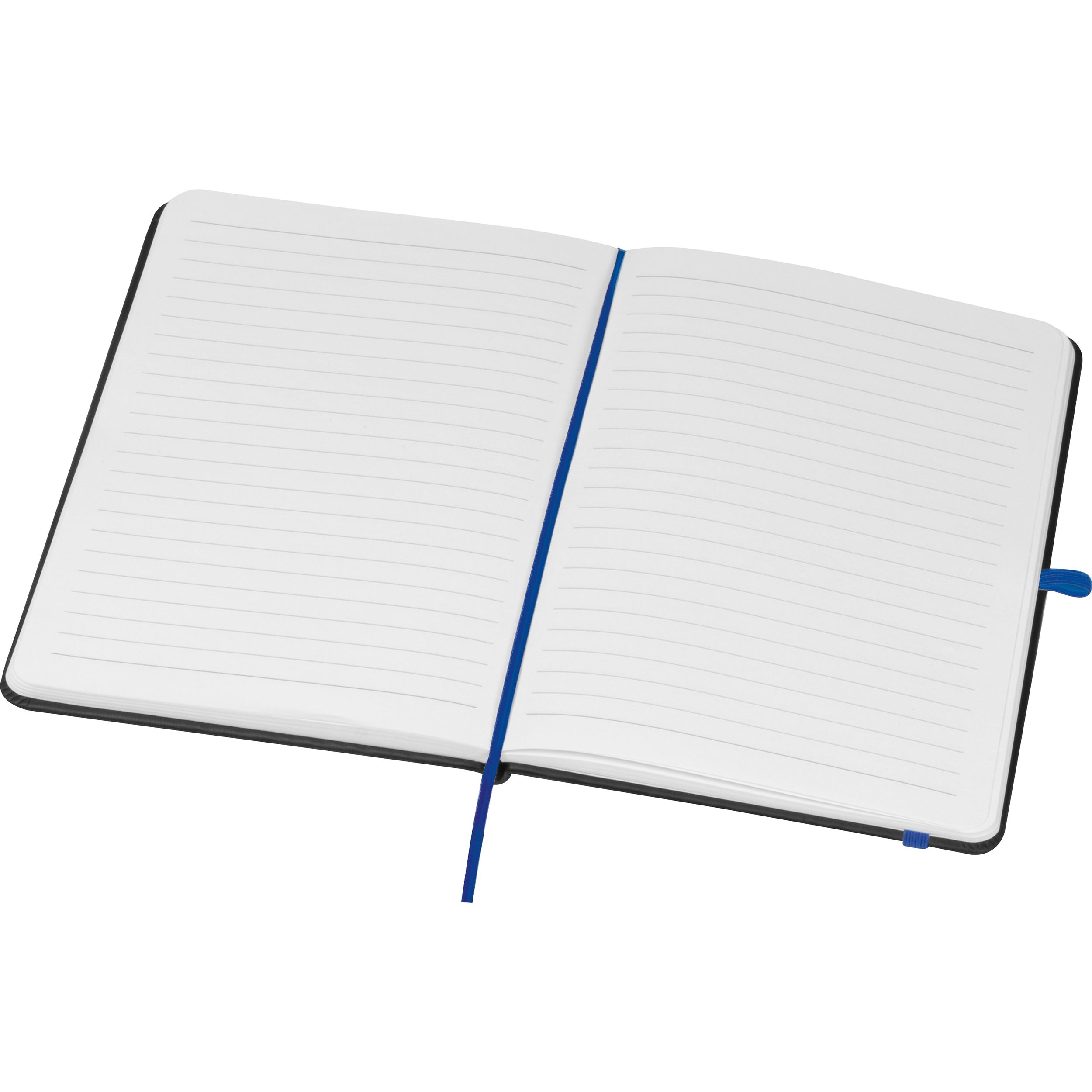 MA23867-04A5 Notizbuch mit farbiger Gravur SILKE_ blau