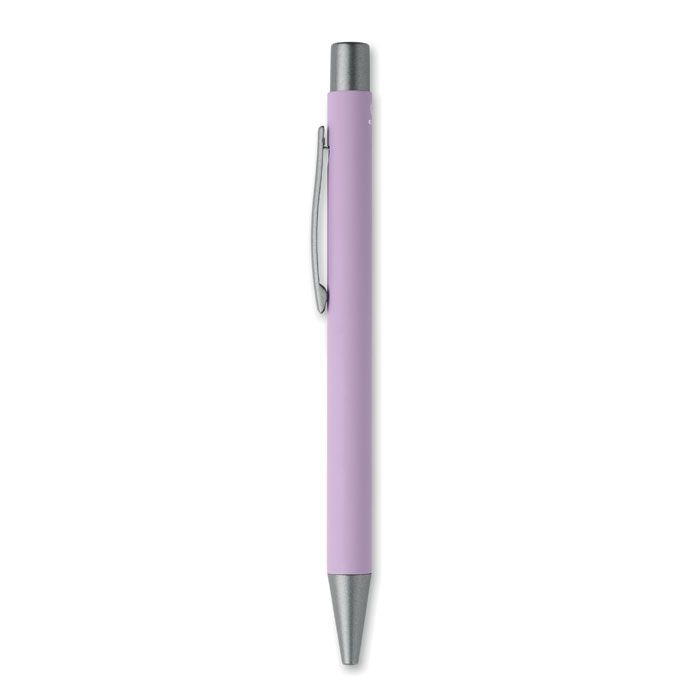 MO3222-21Nali Druckkugelschreiber recy. Alu_ violett