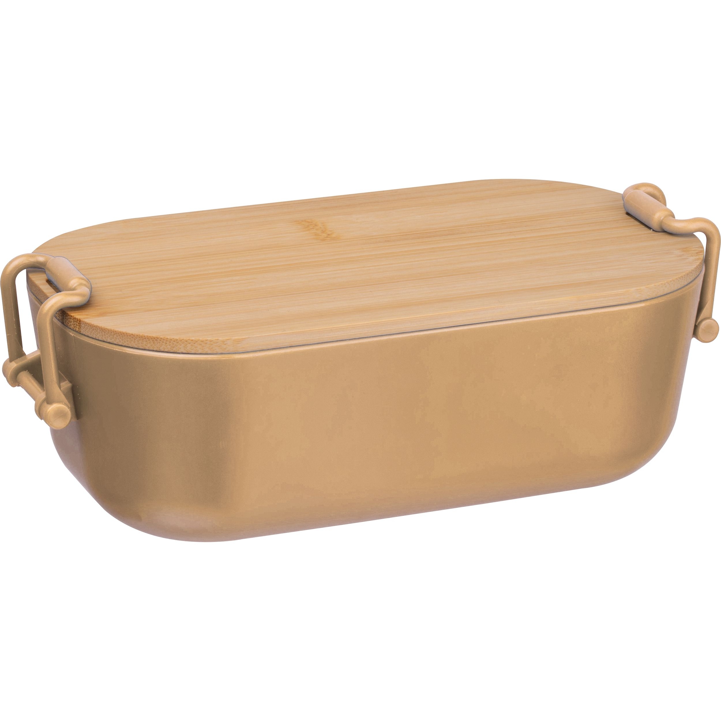 MA85363-13Lunchbox mit Bambusdeckel und Buegelverschluss JAVIER_ beige