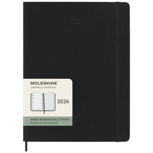PF107755Moleskine Softcover 12 Monate Wochenkalender XL