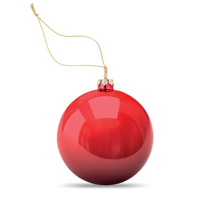 CX1466-05Happy Ball Weihnachtskugel Sublimation_ rot