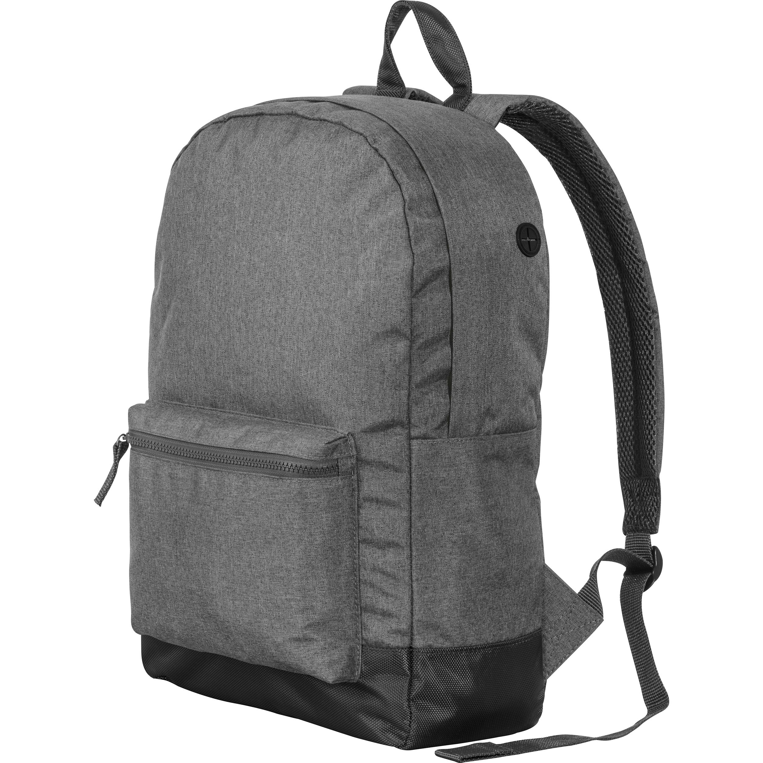 MA60389-77Hochwertiger Rucksack aus Polyester HEIDI_ anthrazit
