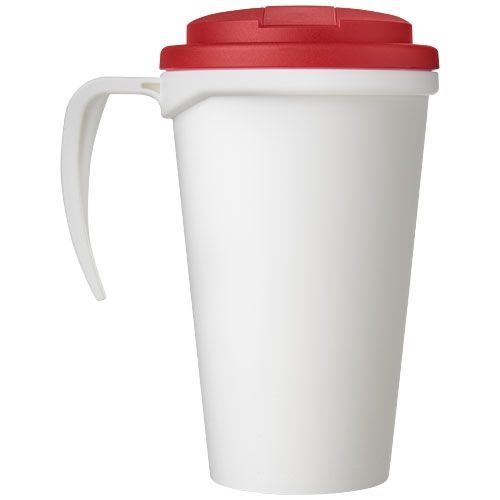 PF210421-8Americano® Grande 350 ml Isolierbecher mit auslaufsicherem Schraubverschluss_ weiss_rot