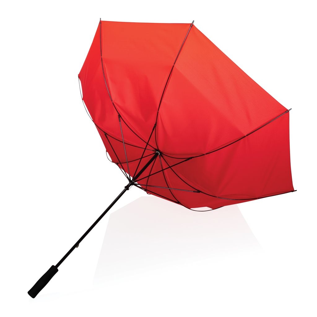 XDP850.69-430_ Impact AWARE™ RPET 190T Stormproof-Schirm_ rot