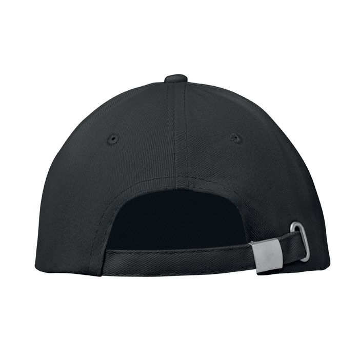 MO1464-83Buffalo Baseball cap 6 panels 260g_m²_ schwarz_rot