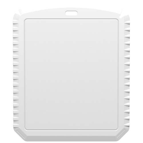 PF220502-1Thrym rechteckiger Eiskratzer aus recyceltem Kunststoff_ weiss