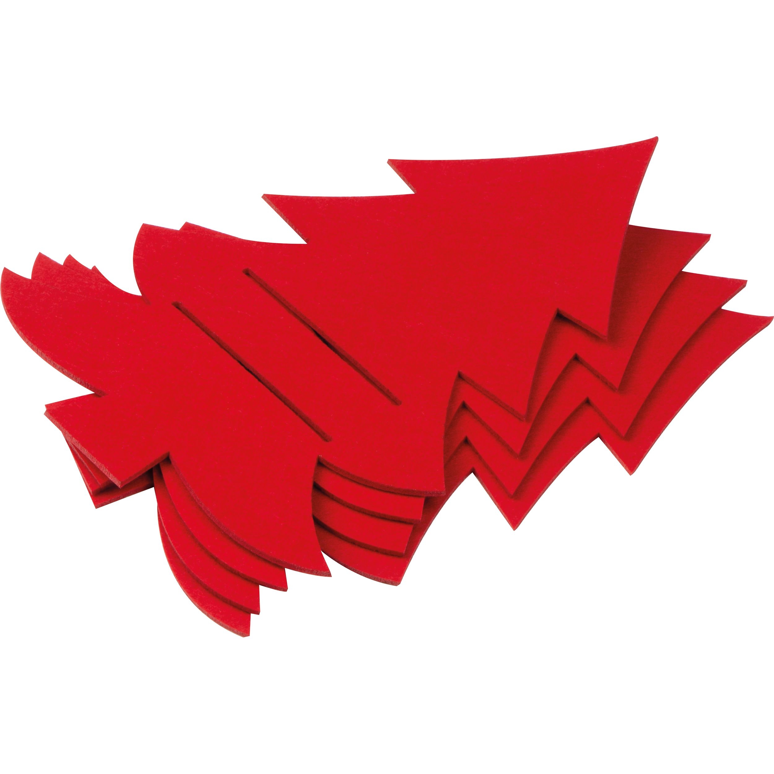 MA83171-05Bestecktasche in Christbaumoptik LOREDANA_ rot