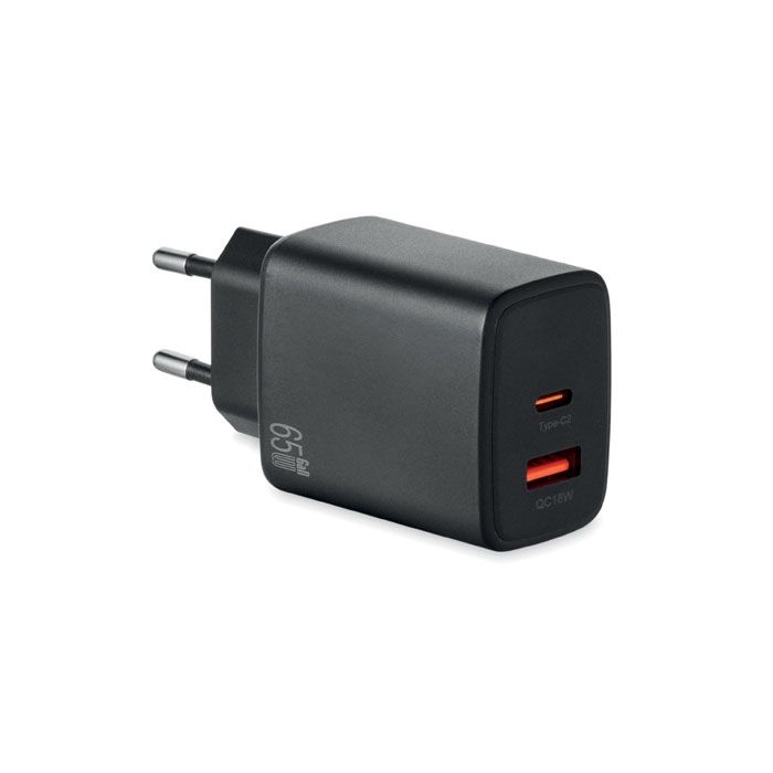 MO2979-03Exten EU-2 poliger-Adapter_Ladegeraet_ schwarz