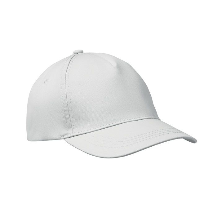 MO1447-06Buzz Baseball cap 5 panels 160g_m²_ weiss