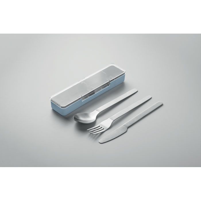 MO2677-66Mesteck Besteck-Set Edelstahl_ babyblau