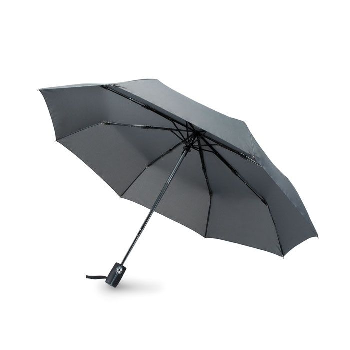 MO8780-07Gentlemen Windbestaendiger Regenschirm 21”_ grau