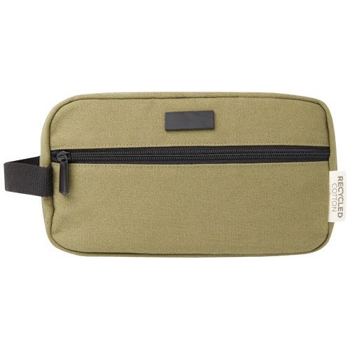 PF130041-2Joey Kosmetiktasche aus GRS recyceltem Canvas 3_5 L_ olive