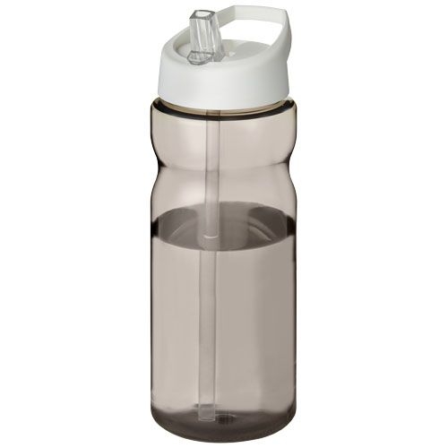 PF210049-11H2O Active® Base 650 ml Sportflasche mit Ausgussdeckel_ kohle_weiss
